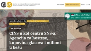 Provera rada kol centra SNS